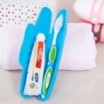 Toothbrush holder for travel, type II, blue color